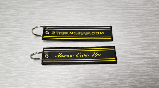 Flight Tags (black & yellow)