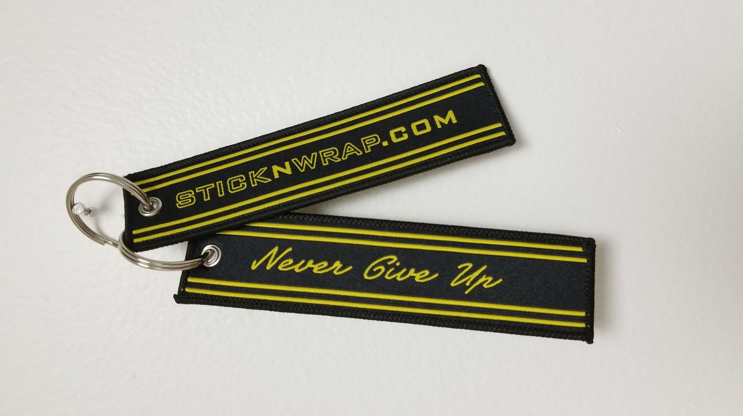 Flight Tags (black & yellow)