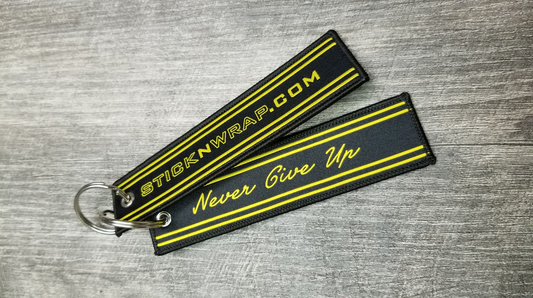 Flight Tags (black & yellow)