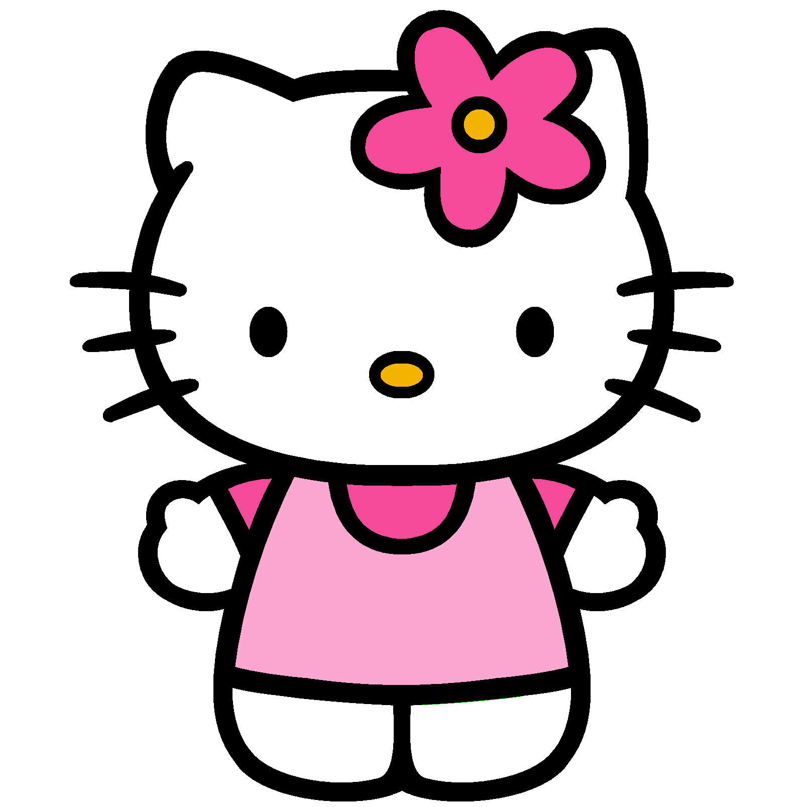Hello Kitty Decal – sticknwrap, hello kitty drawing 