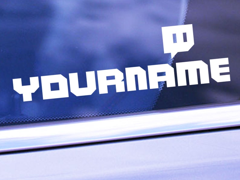 Twitch Decal